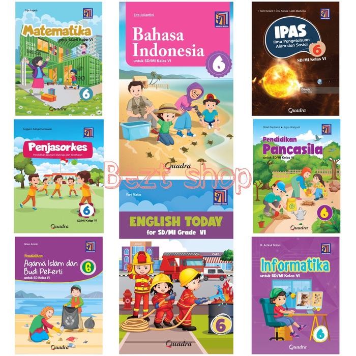 

Ready Buku paket kelas 6 SD/MI Kurikulum Merdeka - Quadra