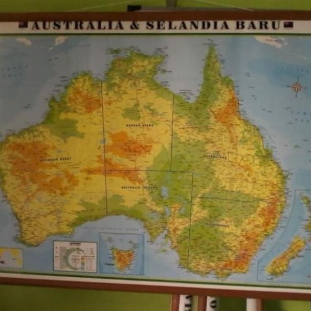

Ready Peta Benua Australia Sedang Bingkai
