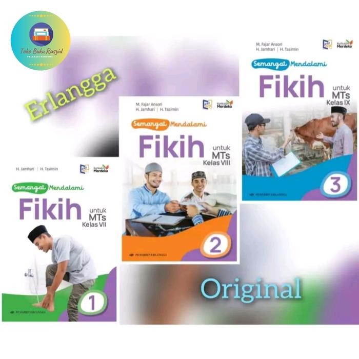 

Ready BUKU SEMANGAT MENDALAMI FIKIH MTS KELAS 7 8 9 KURIKULUM MERDEKA ERLANGGA