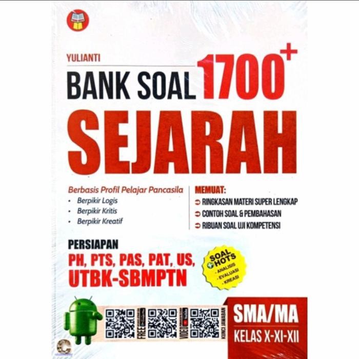 Ready BUKU 1700 PLUS BANK SOAL SEJARAH SMA/MA YRAMA WIDYA