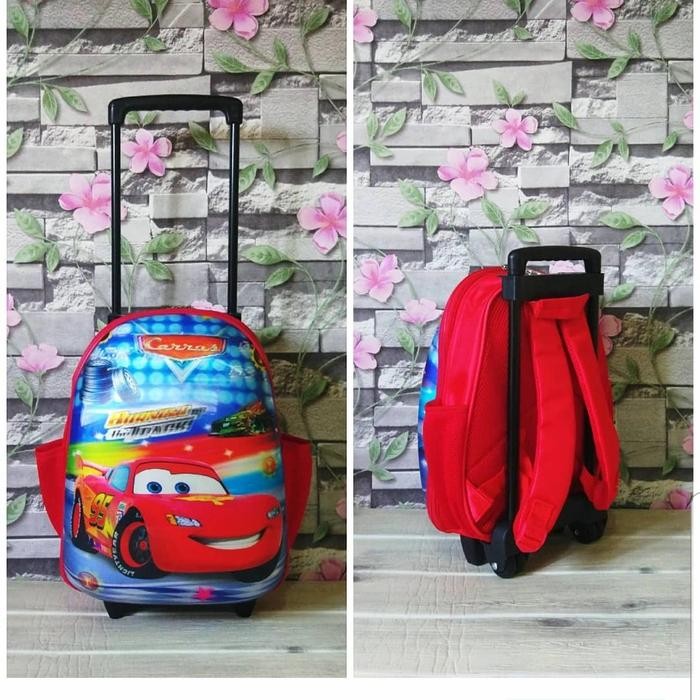 LANGSUNG DI CO TAS TELUR TROLI 2D IMPORT FROZEN HELLOKITTY CARS/RANSEL BACKPACK