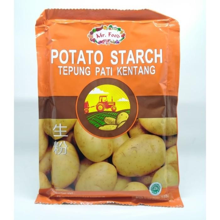 (Allthebest) Terbaik Potato Starch / Tepung Pati Kentang Mr. Food 150gr