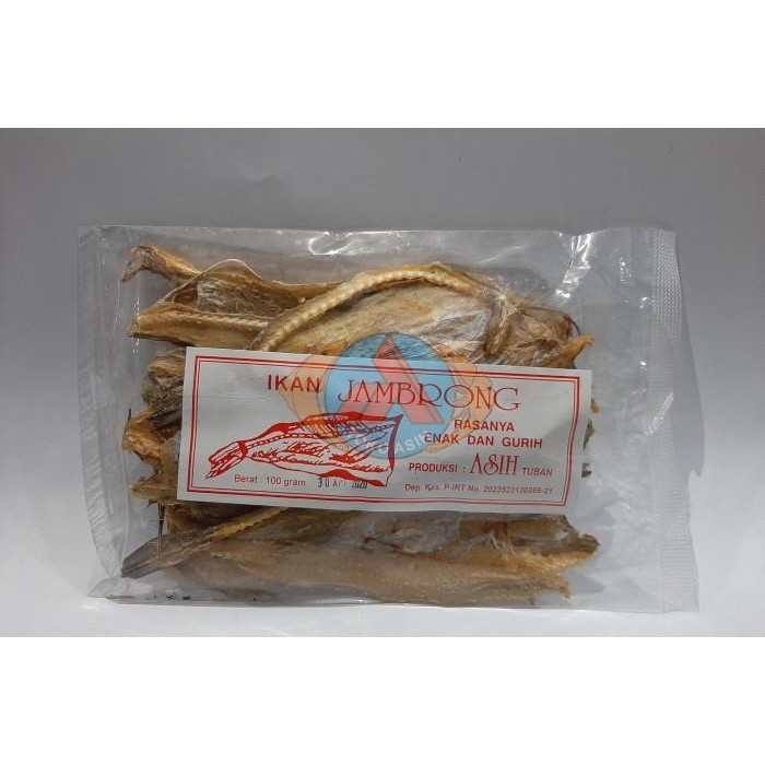 (Allthebest) Ikan Asin Jambrong / Jenggelek / Siting / Siteng 100gr Gereh