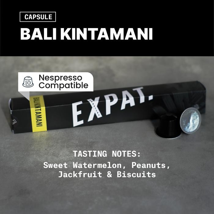 

EXPAT ROASTERS NESPRESSO COFFEE CAPSULE COMPATIBLE ALL VARIANT KOPI KAPSUL