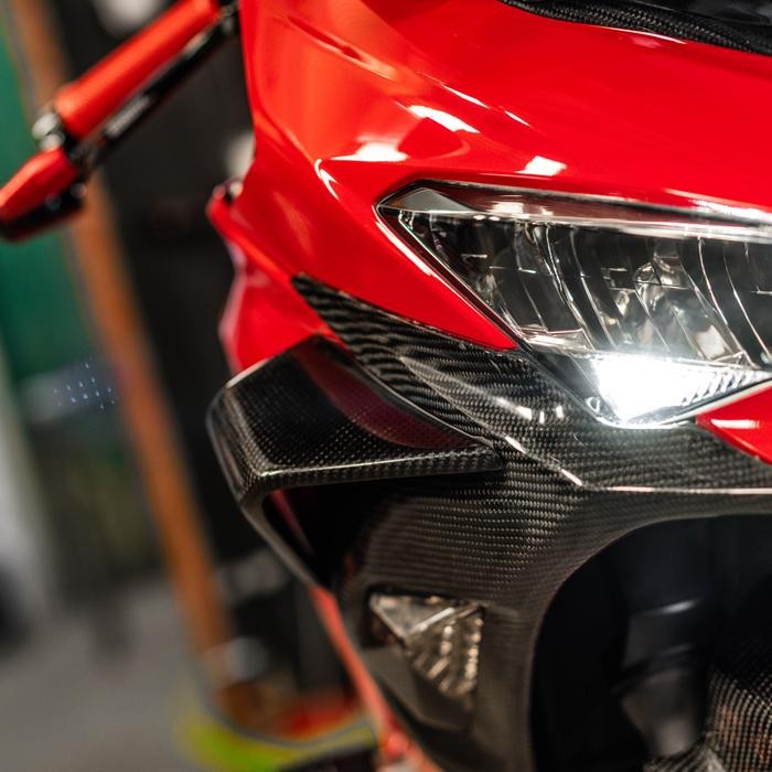 

Terlaris Bproject Carbon Kawasaki Ninja 250 18- Winglet Fairing
