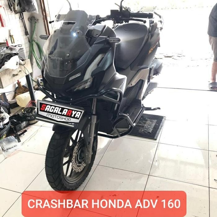 

Terlaris Crashbar Honda Adv 160 Tubular Crash Bar Body Bracket Lampu Sorot
