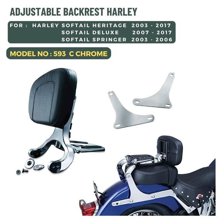 

Terlaris Harley Heritage Backrest Adjustable 593