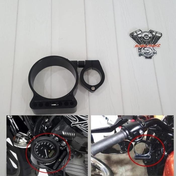 

Terlaris Relocation Speedometer Harley Sportster Relocator Speedometer Motorcycle