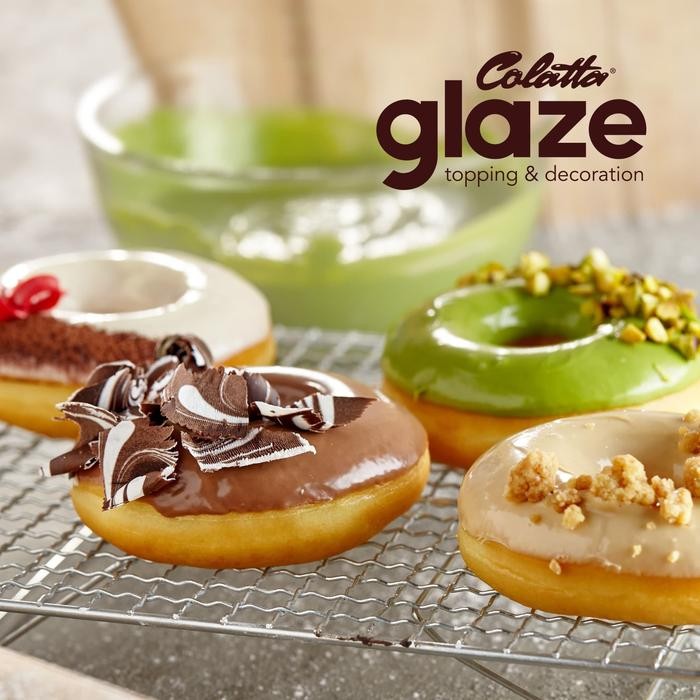 

FREShBgt- Colatta Glaze Donat 250gr - Donut Topping (repack)