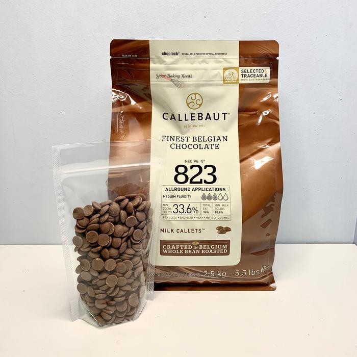 

FREShBgt- Callebaut Milk Chocolate Couverture 33,6% Repack 250 gr