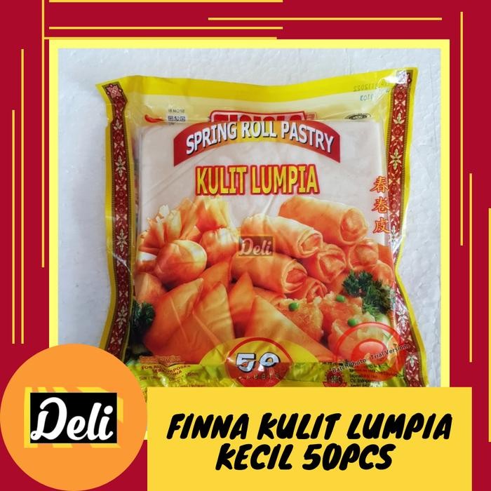 

FREShBgt- Finna Kulit Lumpia Serbaguna 50pcs 12.512.5cm Spring Roll Pastry