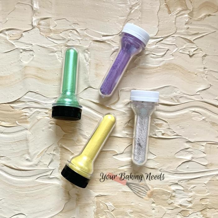 

FREShBgt- Edible Lustre Dust Luster Pewarna Glitter Metalik