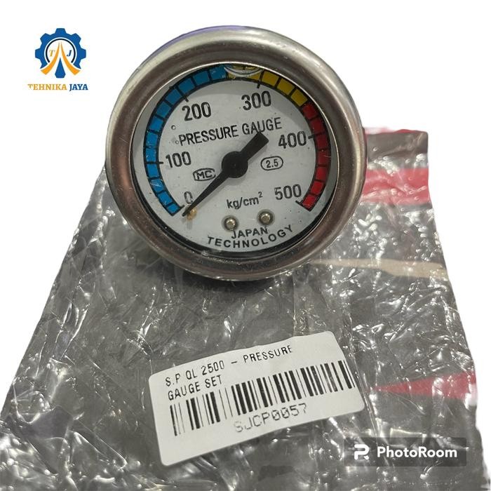 Pressure Gauge H&L QL 2500 Sparepart Jet Cleaner QL2500