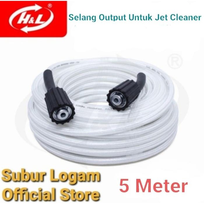 Selang Jet Cleaner 5 Meter Alternatif untuk Reaim 350Bar 350 Bar XHJ001 XHJ 001 Realm 5M