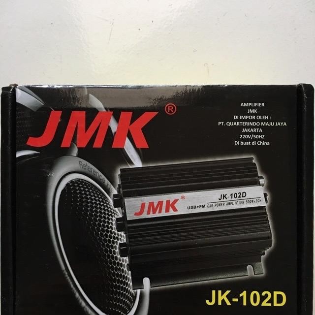 Spesial Ampli Mobil Amplifier Mobil Dc 12V Jmk Jk102D