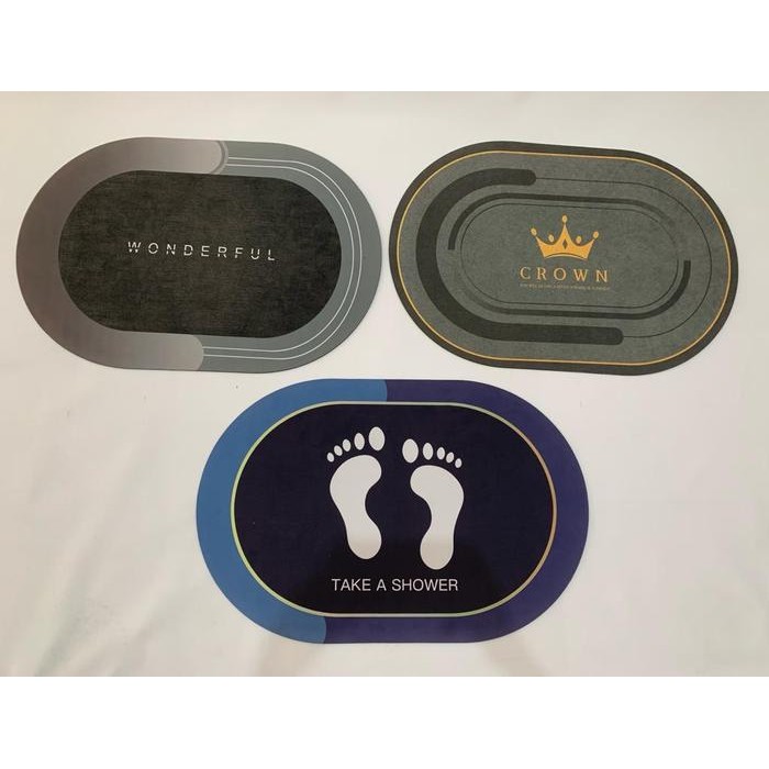 Keset Diatomite Original/Keset Anti Slip/Keset Dapur/Keset Serap Air Kode 810
