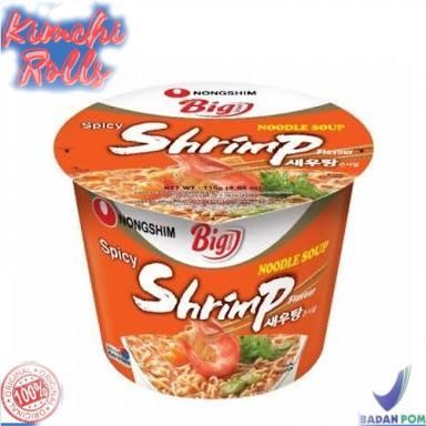 

Nongshim Big Bowl Instan Noodle Shrimp 115 Gram Gratis Ongkir