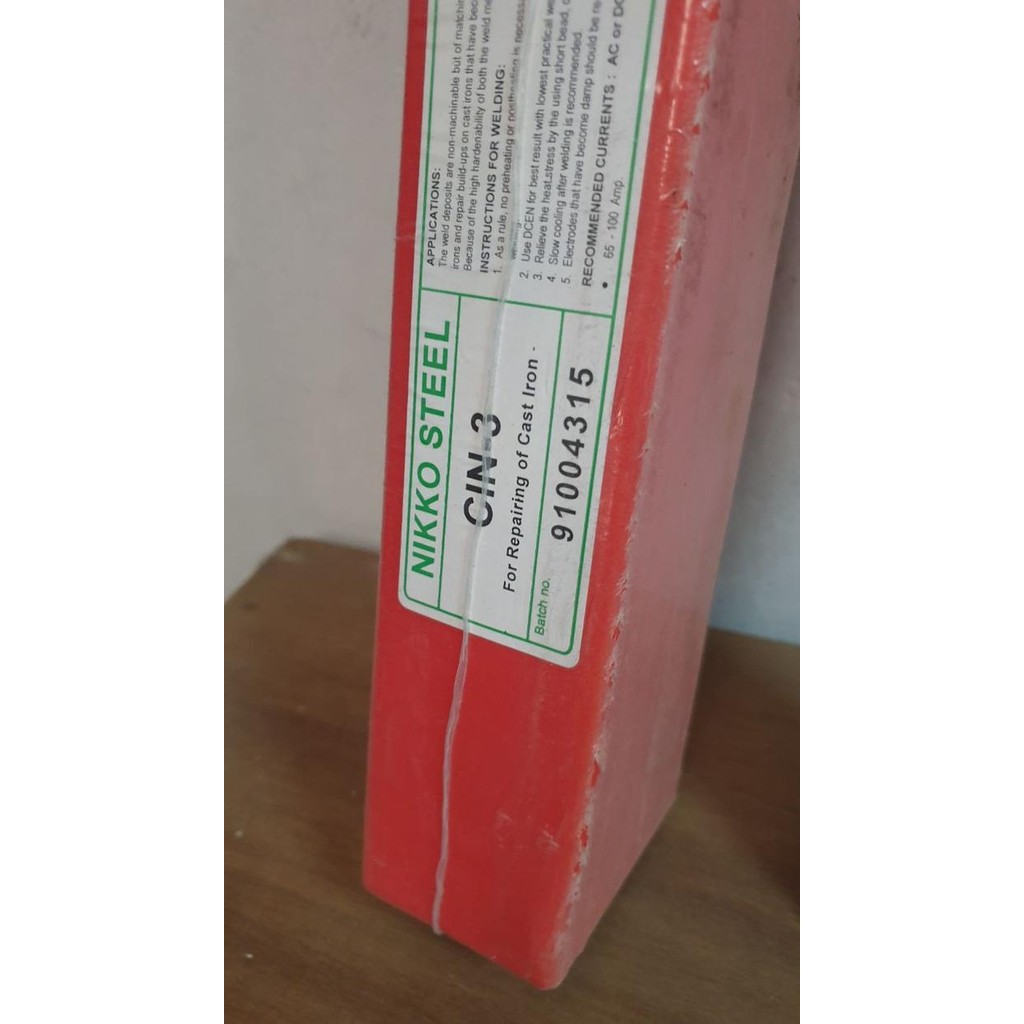 Kawat Las Besi Cor Elektroda Nikko Steel CIN-3 Per Kg