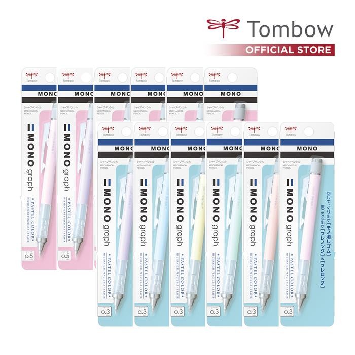 

Tombow Pensil Mekanik / Mechanical Pencil Mono Graph