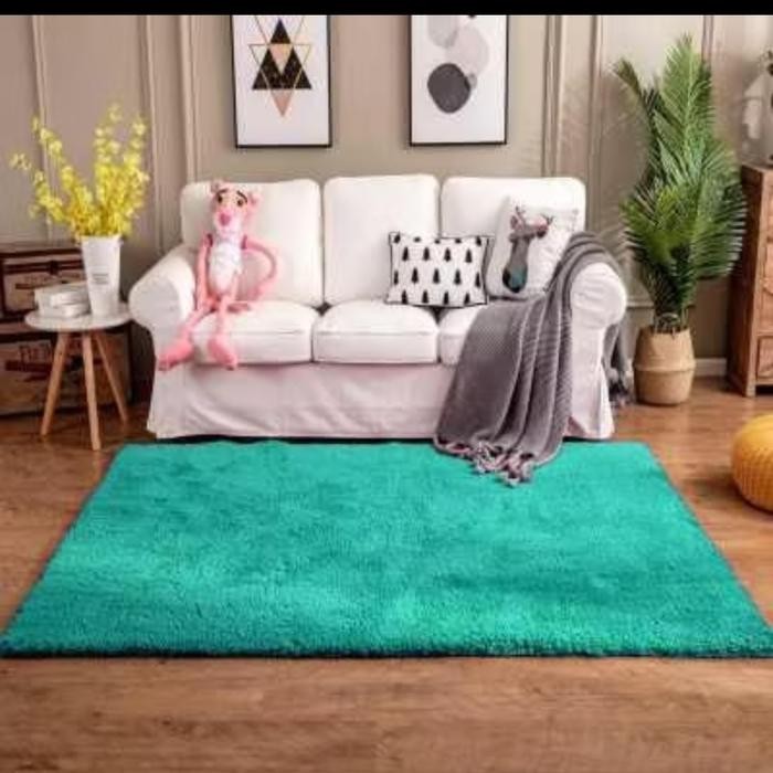 KARPET BULU RASFUR UKURAN 160 X 100 TEBAL +-5,5CM PILLOW