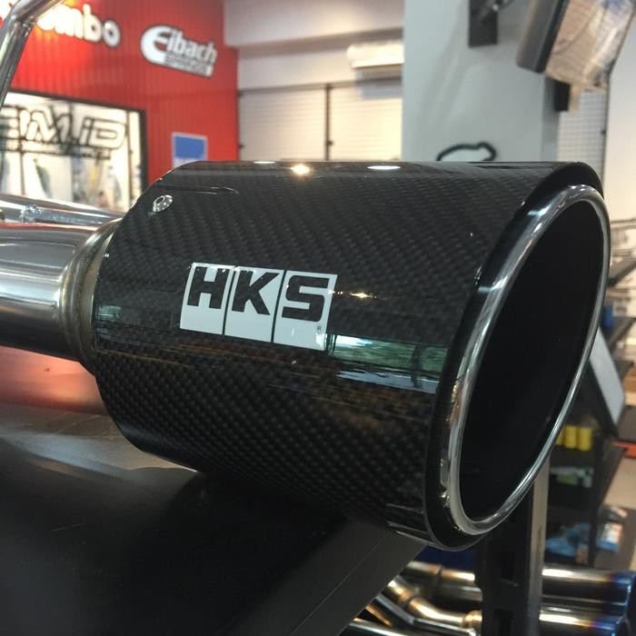 [Allthebest] Muffler Exhaust Knalpot HKS Legamax Carbon Innova Reborn Fortuner VRZ