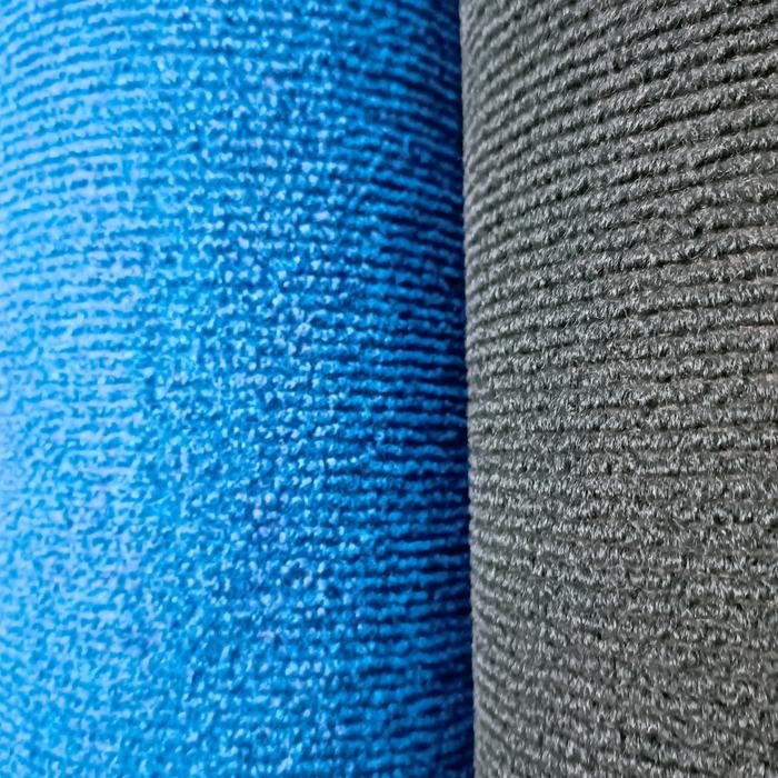 [Allthebest] Karpet Dasar Mobil Bludru Motif Garis Lebar 2 Meter Panjang 1 Meter