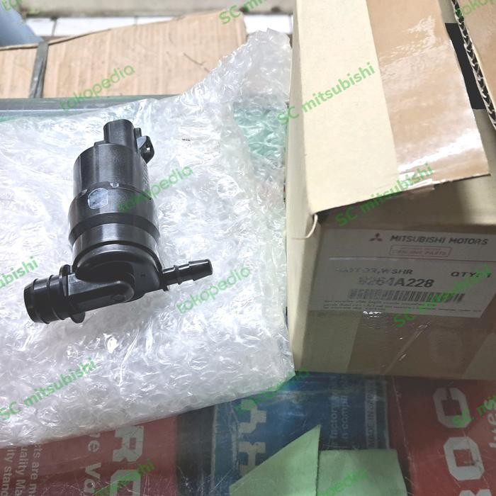 Motor Washer Head Lamp Lampu Depan Asli All New Pajero Sport Dakar