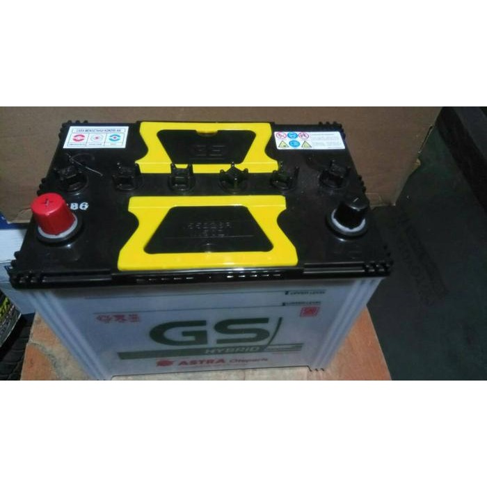 Aki Gs Hybrid N50Z 12V 60Ah/Amper Astra Otoparts.