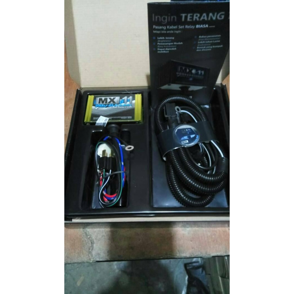 Kabel Relay Mx Lampu Depan Set Universal Mobil