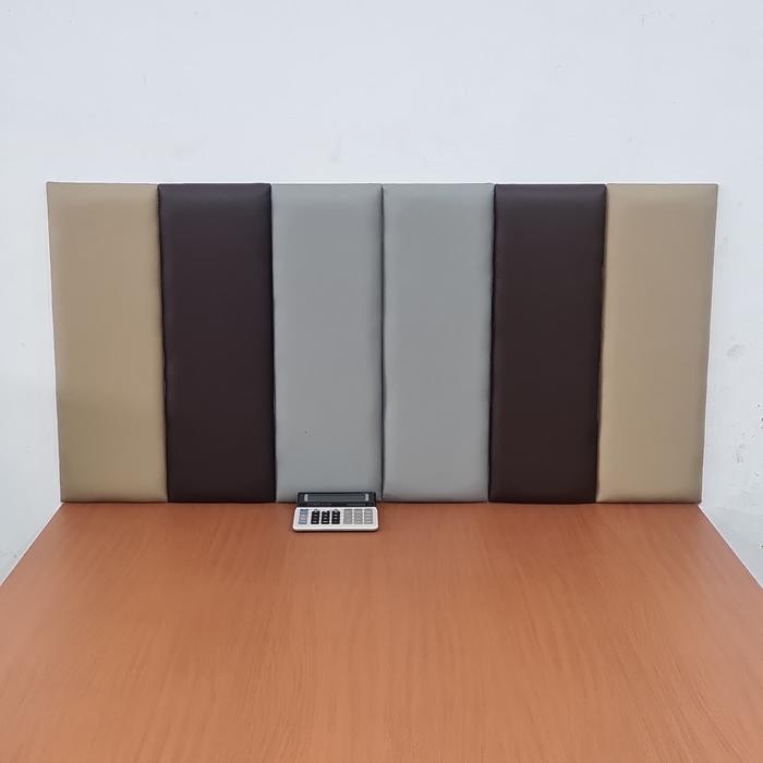 Leather Headboard Wallpanel Sticker 20 cm x 60 cm