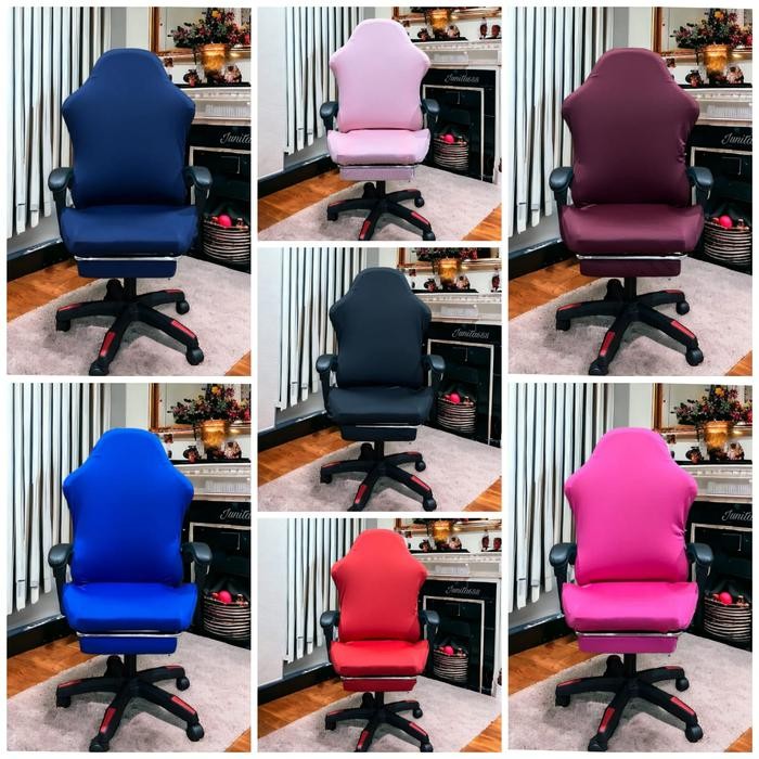 Sarung kursi kantor gaming/Cover penutup kursi gaming elastis