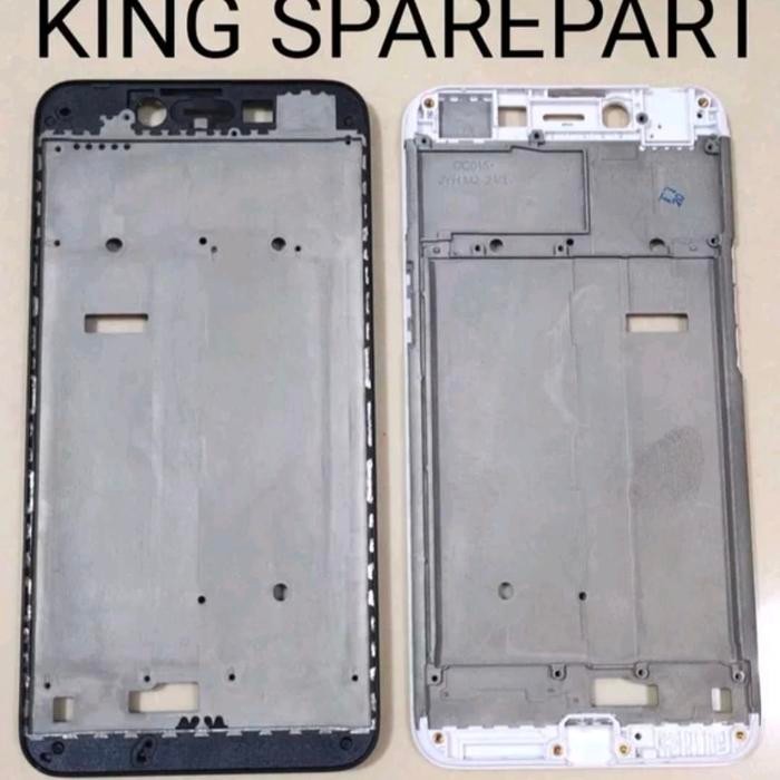 FRAME DUDUKAN LCD TULANG TENGAH OPPO A71 2018 ORIGINAL