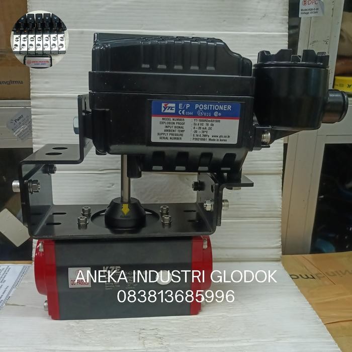 Sale Electro Pneumatic Rotary Positioner + Actuator At 63