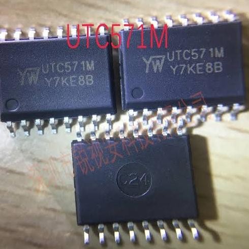 Grooving Utc571M Utc571N Sa571D Utc571 Utc 571 Ic Linear Dual Gain Sop-16 Smd