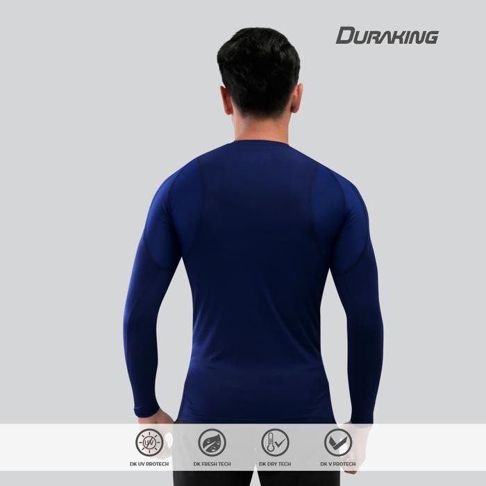 (Allthebest) DK Fishing Jersey LS (Man) Basic Rashguard Navy Blue