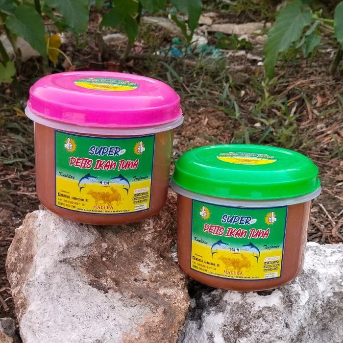 

New (2pcs) Paket Hemat, Petis MADURA, Ikan Tuna Super, 500gr+500gr. (0leh-oleh khas Madura).