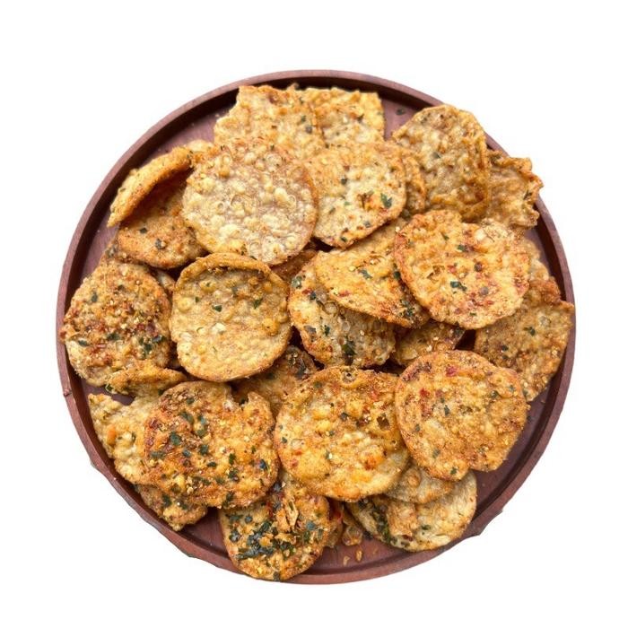 

KERIPIK TEMPE PEDAS DAUN JERUK 500 gram New