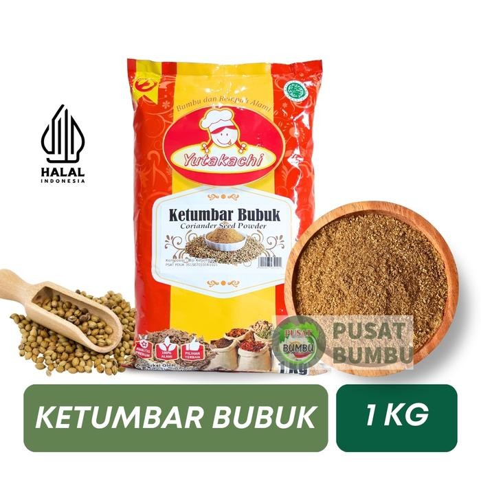 

New Ketumbar Bubuk 1 KG / Bumbu Rempah Bubuk / Bumbu Dapur Lengkap Masakan