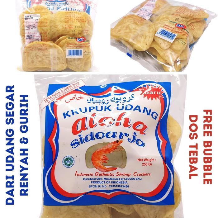 

New Aloha Kerupuk Udang Super Extra KC 4x6cm 250g