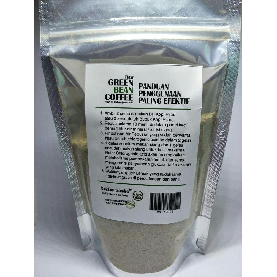 

PREMIUM KOPI HIJAU MUJARAB - GREEN COFFEE - BUBUK - TERBUKTI