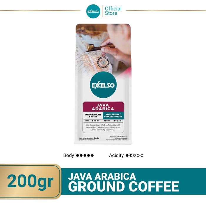 

PREMIUM Excelso Kopi Java Arabica Bubuk 200g