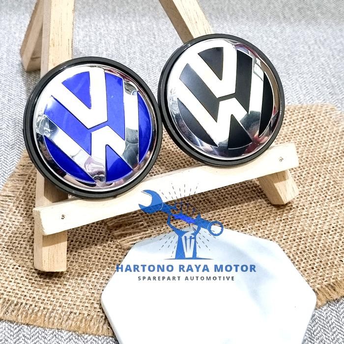 PREMIUM Dop Roda Velg Mobil Logo VW Volkswagen Dop Roda VW Wheel Caps 65mm