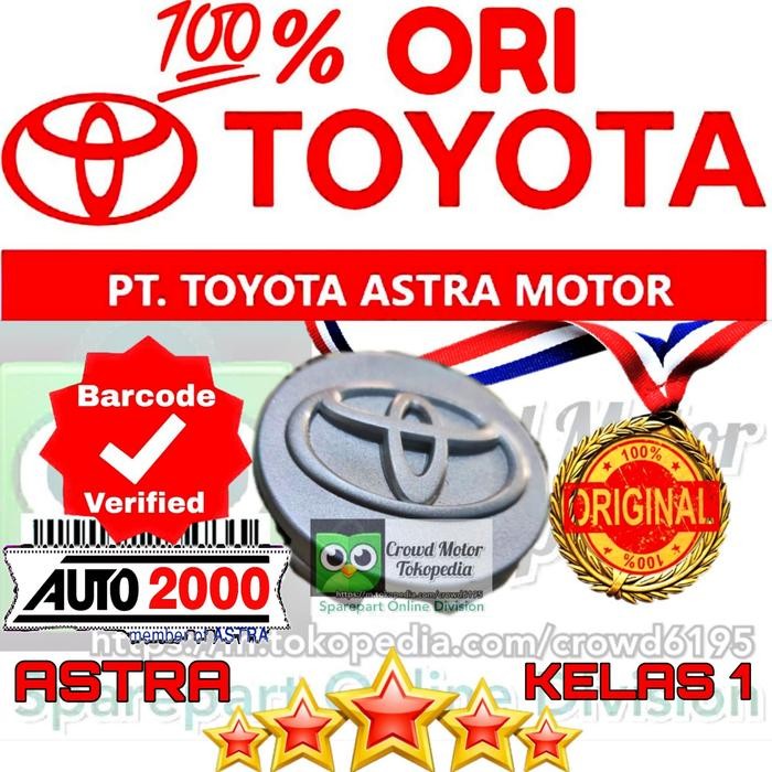 PREMIUM Tutup dop velg AVANZA 2012-2016 ORI TYT 100%