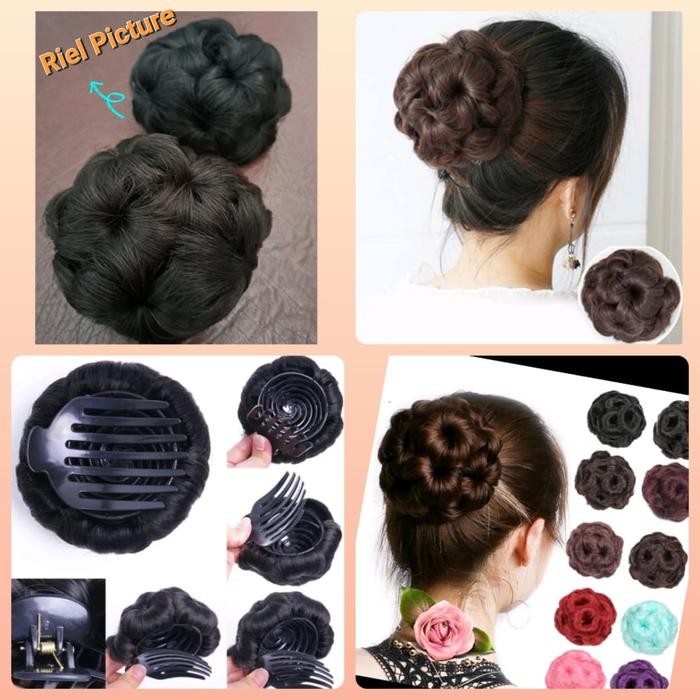 KONDE HAIR SINTETIS KONDE CEPOL PRAKTIS RAMBUT PALSU