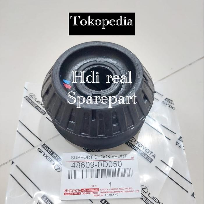 KARET SUPPORT BANTALAN SHOCK FRONT DEPAN TOYOTA YARIS BAKPAO ORI