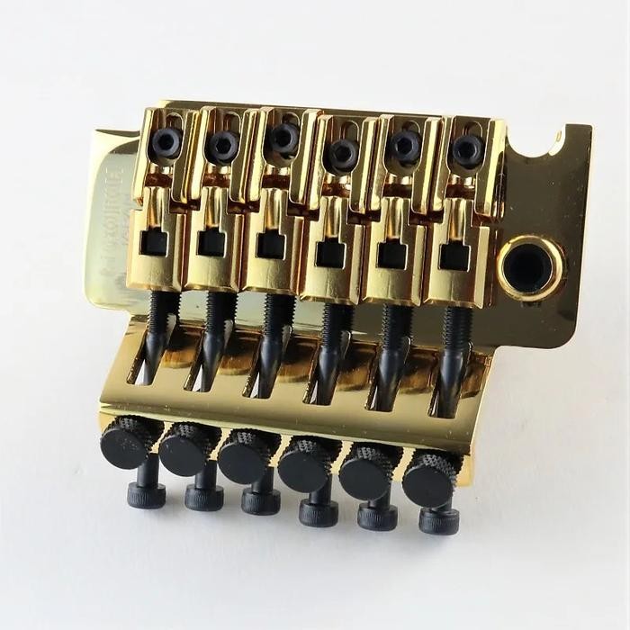 GOTOH TREMOLO GE1996T+GHL-2 GOLD TREMOLO BRIDGE GITAR ELEKTRIK