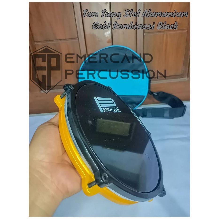 TAM TUNG STEL TAM TUNG HADROH ALUMUNIUM MIKA POWER BEAT FULL SET GRATIS KUNCI L