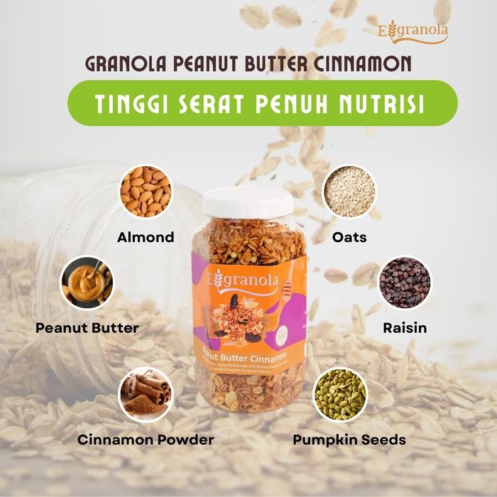 

El Granola Peanut Butter / Healthy Snack / Sereal