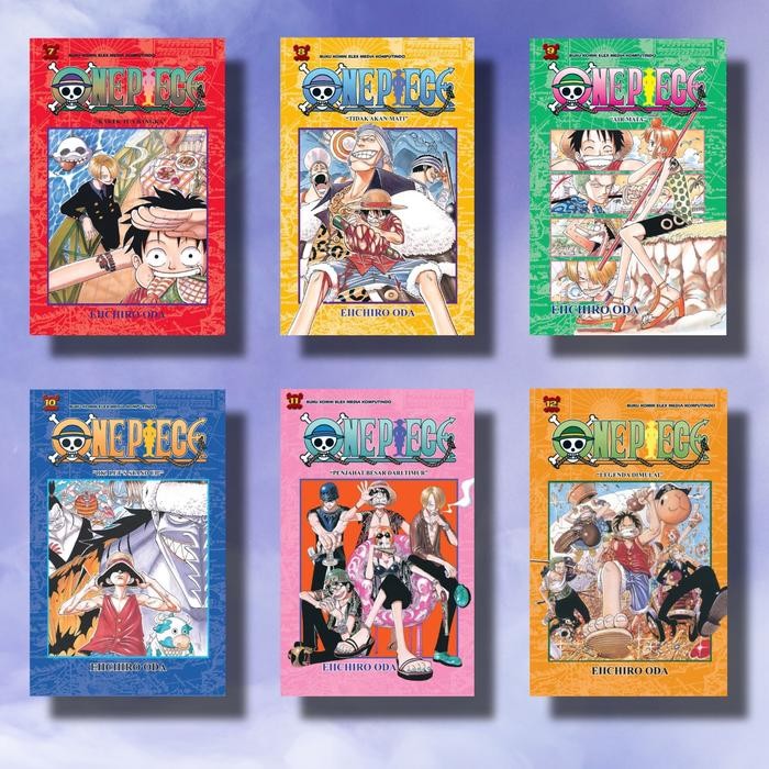 Komik One Piece Vol. 1 2 3 4 5 6 7 8 9 10 11 12 13 14 15 16 17 18 19 20 By Eiichiro Oda