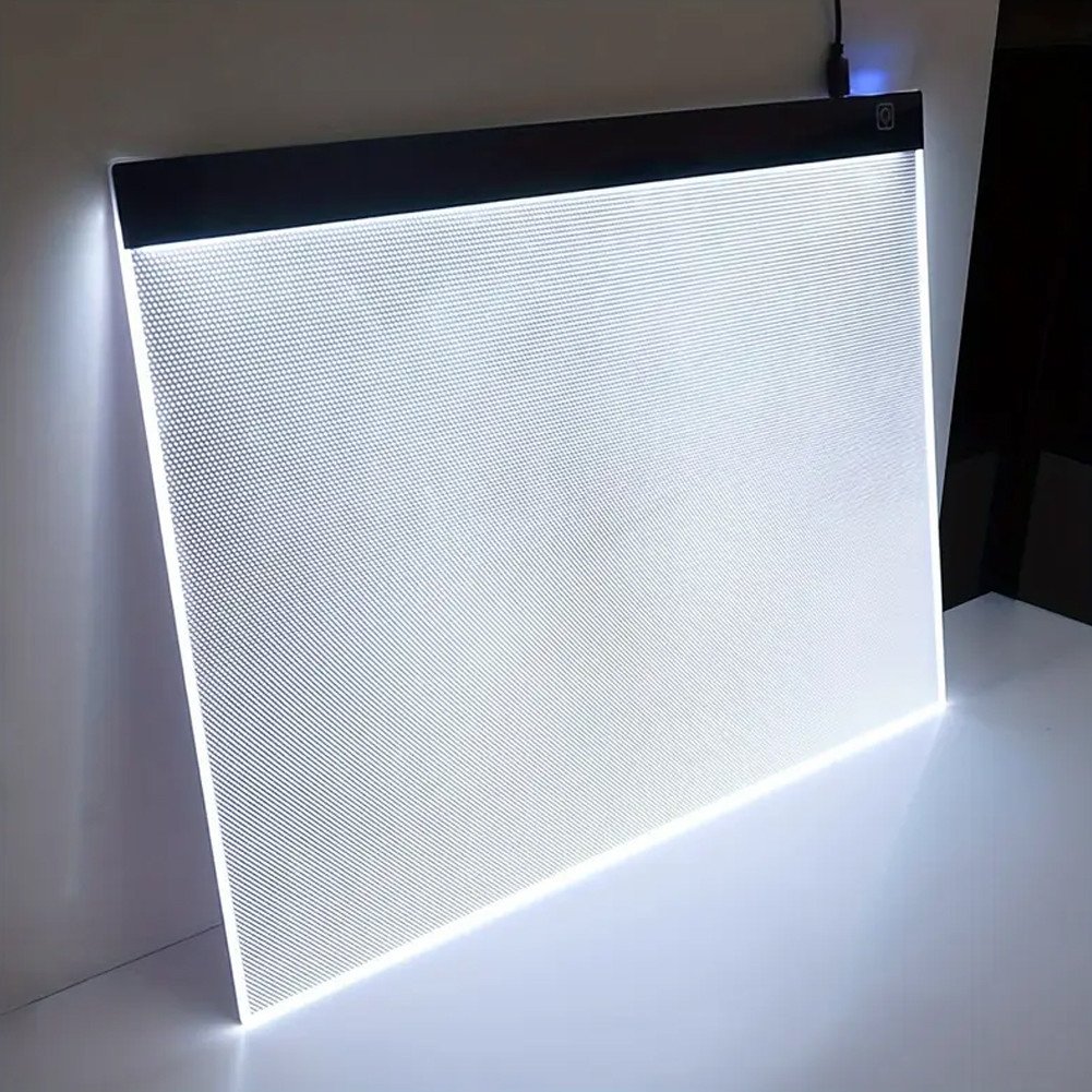 LED Light Box Tracing Light Pad 3 Level Dimmable LED Art Tracing Pad LED Diamond Art Light Board for